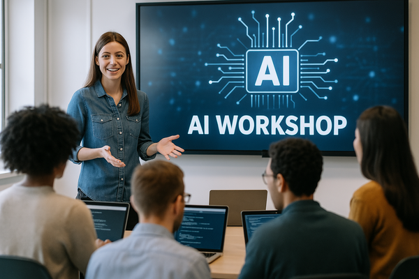 AI workshop banner